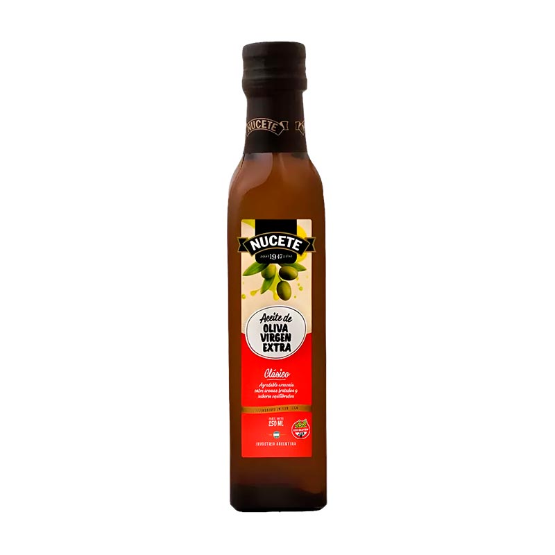 ACEITE OLIVA NUCETE E/V Botella 250 CC.