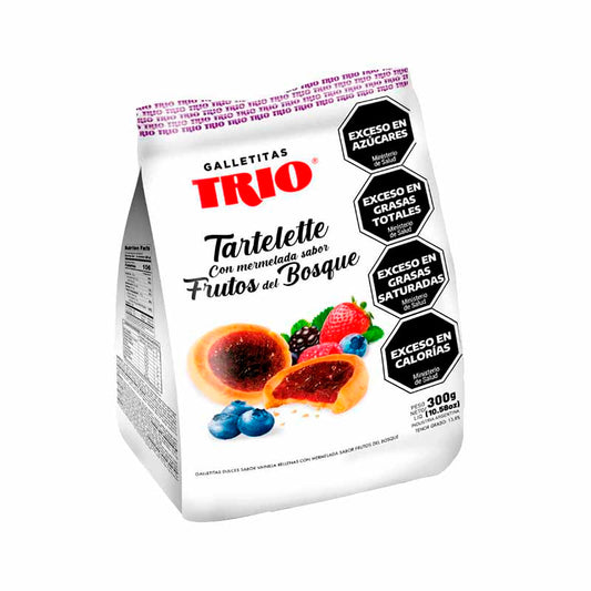 GALLETITA TRIO FRUT DEL BOSQUE 300 Grs