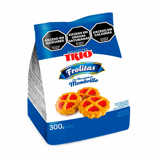 GALLETITA TRIO FROLITAS MEMBRILLO 300 Grs