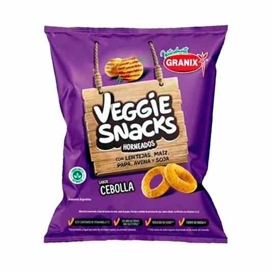 SNACKS VEGGIE GRANIX CEBOLLA 90 Grs