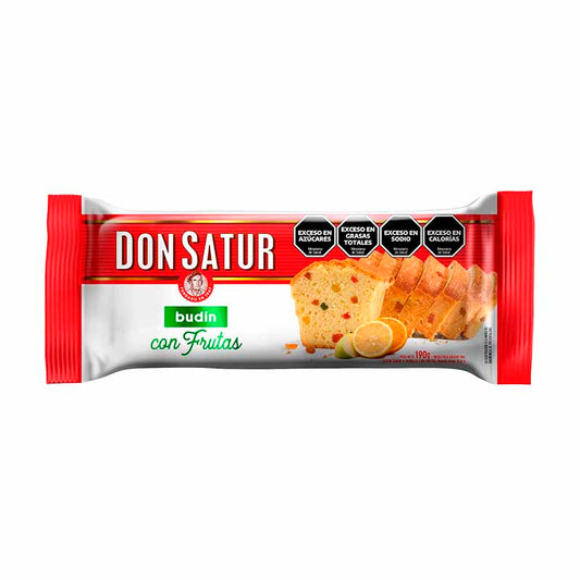 BUDIN DON SATUR CON FRUTA 190 Grs
