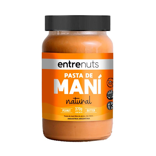 PASTA DE MAN� ENTRENUTS NATURAL 370 Grs