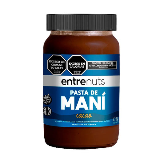 PASTA DE MAN� ENTRENUTS CACAO 370 Grs