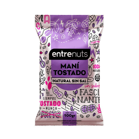 MAN� ENTRENUTS NATURAL SIN SAL 100 Grs