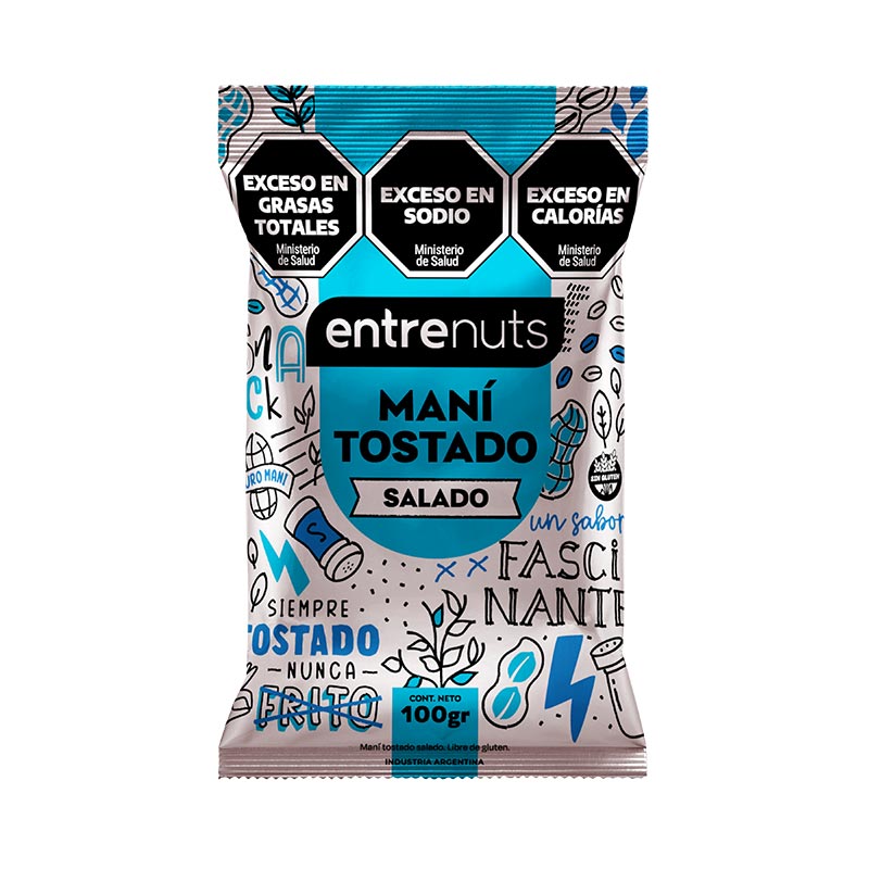 MAN� ENTRENUTS SALADO 100 Grs