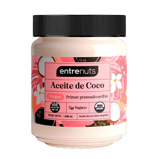 ACEITE COCO ENTRENUTS VIRGEN 200 ml.