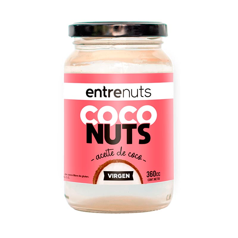 ACEITE DE COCO ENTRENUTS VIRGEN 360 ml.