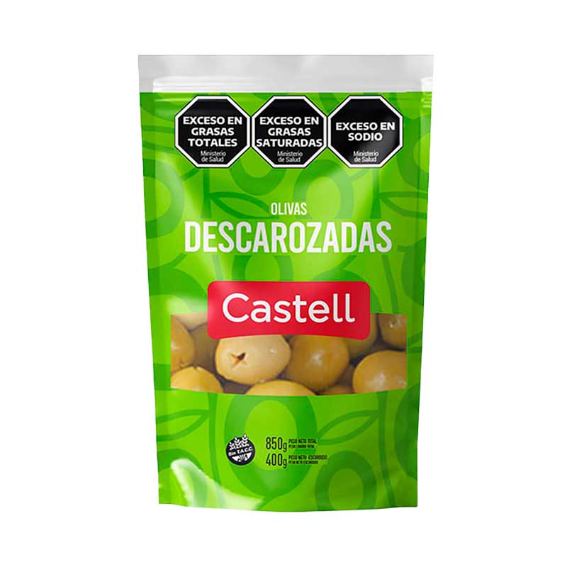 ACEITUNA CASTELL S/CAROZO 400 Grs