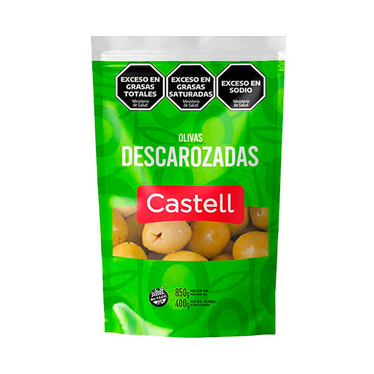 ACEITUNA CASTELL S/CAROZO 400 Grs
