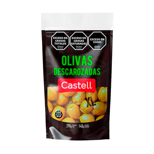 ACEITUNA CASTELL XL S/CAROZO 140 Grs