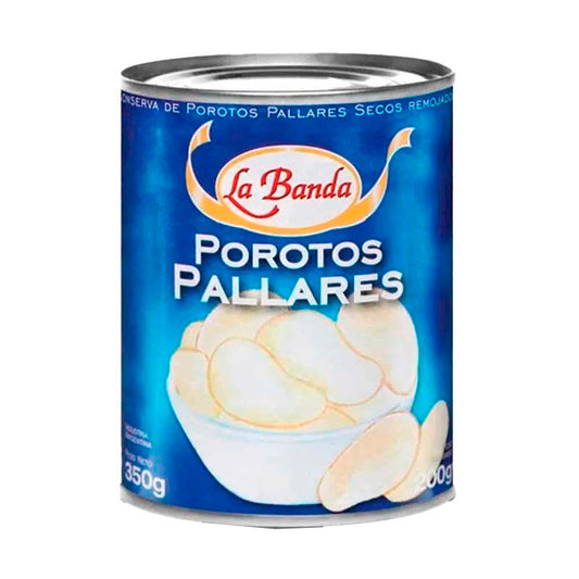 POROTO PALLARES LA BANDA LATA 350 Grs