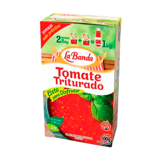 TOMATE TRITURADO LA BANDA TETRA 500 Grs