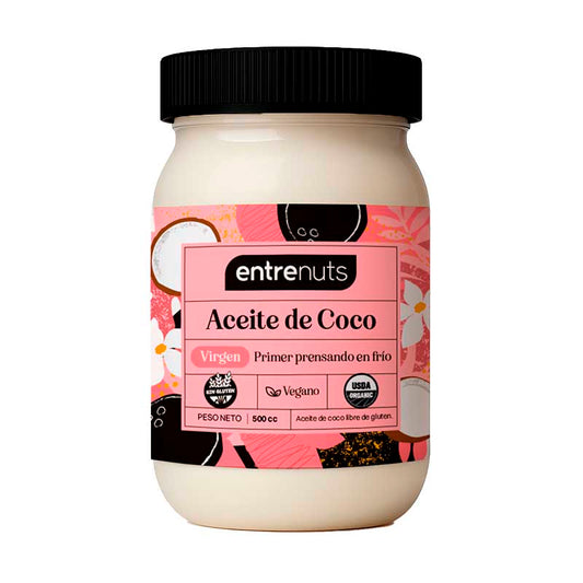 ACEITE COCO ENTRENUTS VIRGEN 500 CC.