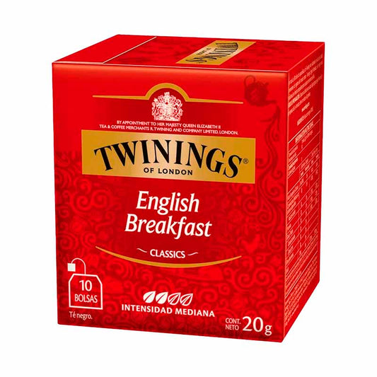 TE TWININGS ENGLISH BREAKFAST 10 Un.
