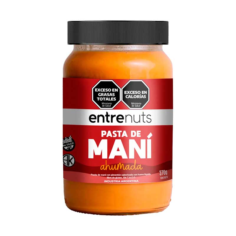 PASTA DE MANI ENTRENUTS AHUMADA 370 Grs