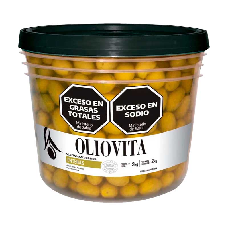 ACEITUNA OLIOVITA BALDE 3 Kgs