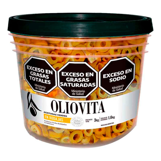 ACEITUNA OLIOVITA BALDE RODAJA 4 Kgs