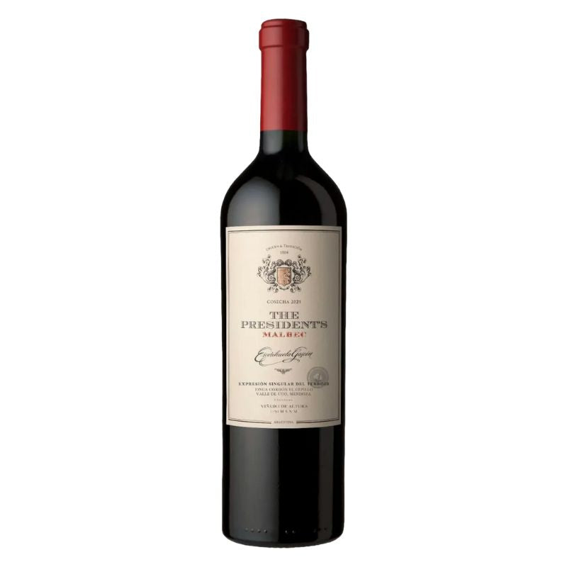 VINO THE PRESIDENTS MALBEC 750 CC.