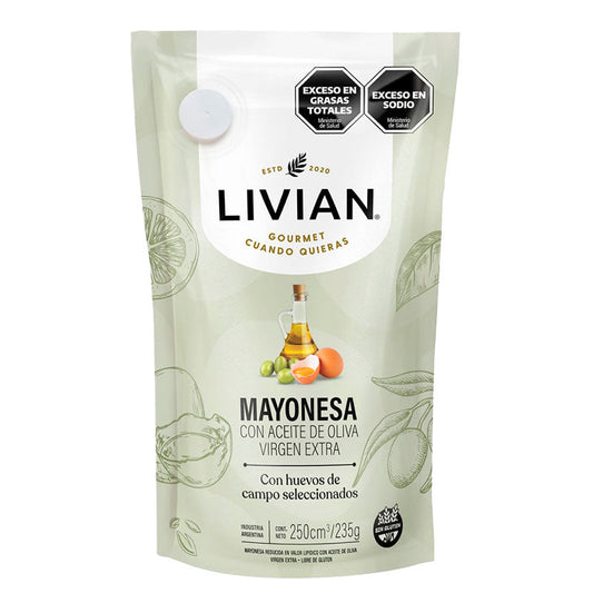 MAYONESA LIVIAN Oliva 250 Grs