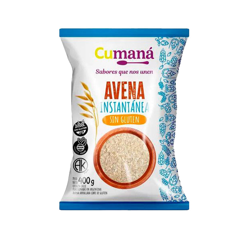 AVENA CUMANA INSTANTANEA 400 Grs