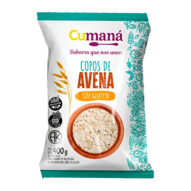 AVENA CUMANA EN COPOS 400 Grs