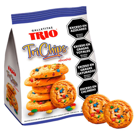 GALLETITA TRIO CHIPS ARCOIRIS 200 Grs