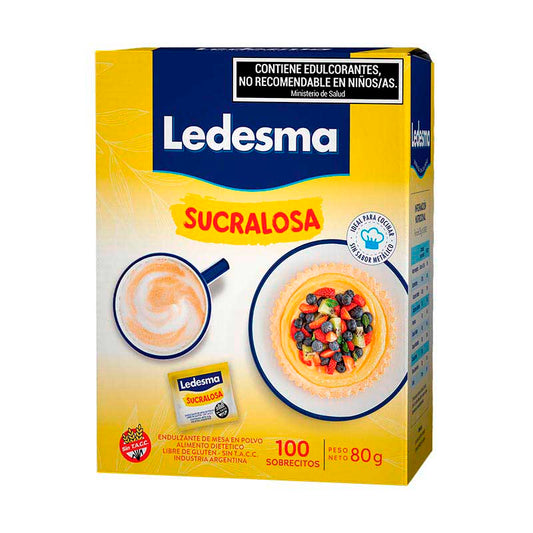 EDULCORANTE LEDESMA SUCRA 100 Un.