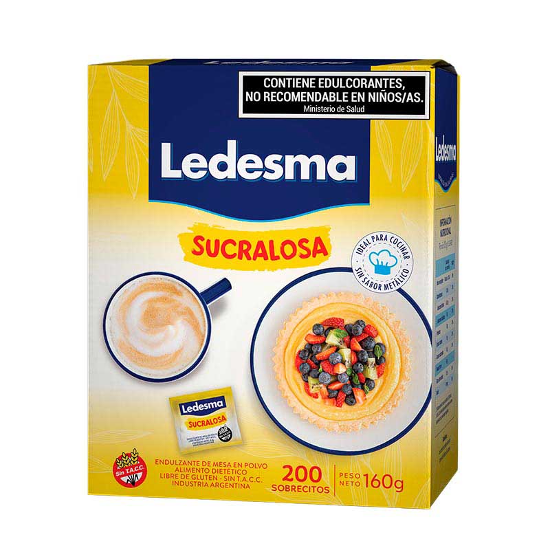 EDULCORANTE LEDESMA SUCRA 200 Un.