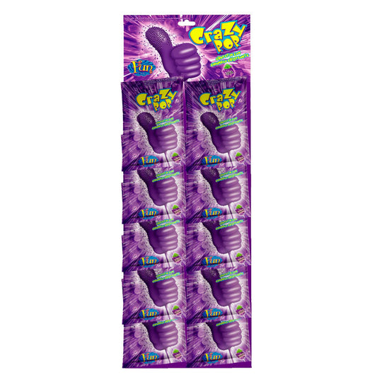 CHUPETIN FUN CANDY CRAZY POP UVA Un.