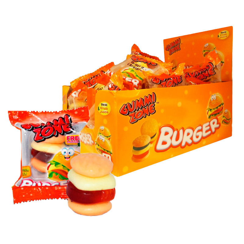 CARAMELO GUMMI ZONE BURGUER Un.