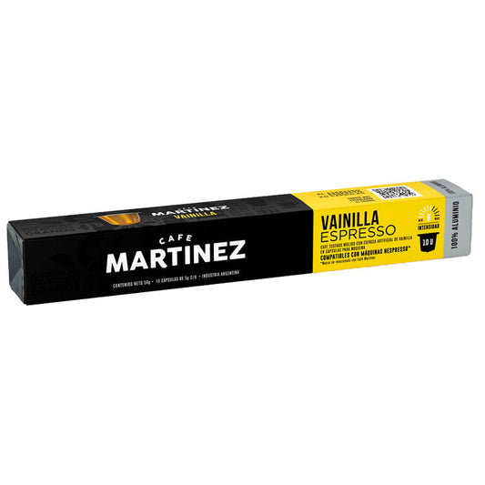 CAPSULA MARTINEZ VAINILLA 10 Un.