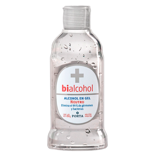ALCOHOL GEL BIALCOHOL NEUTRO 60 ml.