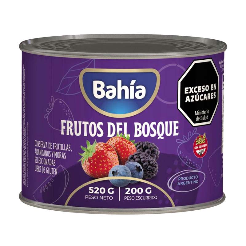 FRUTOS DEL BOSQUE BAHIA 520 Grs