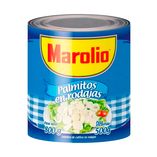 PALMITO MAROLIO RODAJA 800 Grs