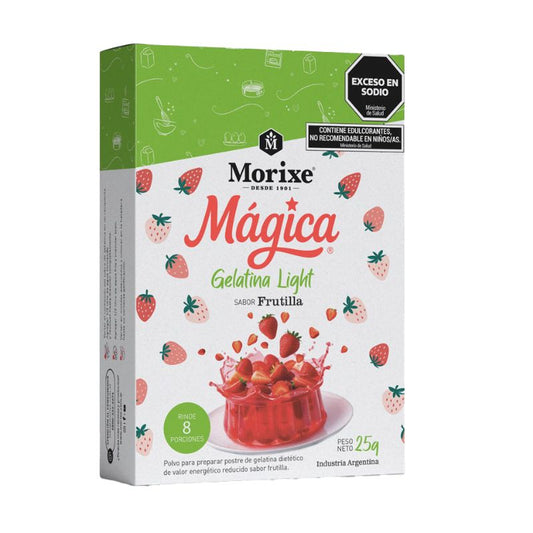 GELAT. LIGHT MORIXE FRUTILLA 25 Grs