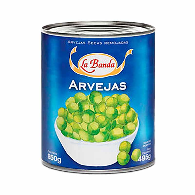 ARVEJA LA BANDA LATA 800 Grs