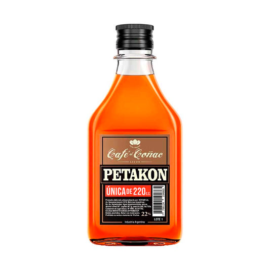 PETACA LICOR PETAKON CAFE/COGN 220 CC.