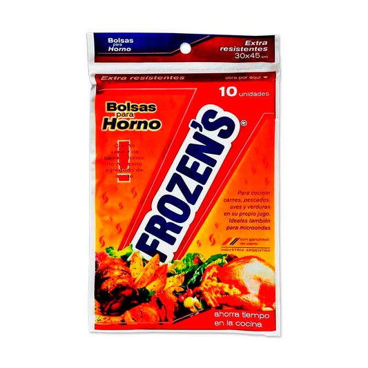 BOLSAS FROZENS P/HORNO 10 Un.