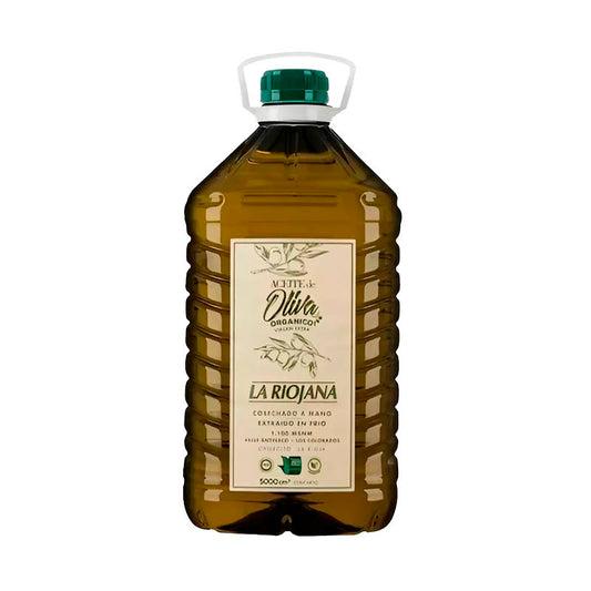 ACEITE OLIVA LA RIOJANA Organico 5 Lt.