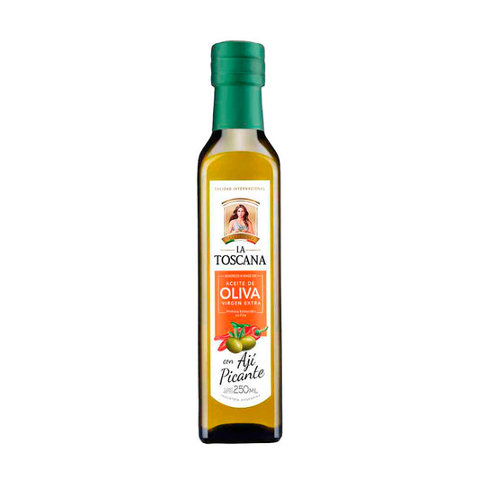 ACEITE OLIVA LA TOSCANA Aji Picante 250 CC.