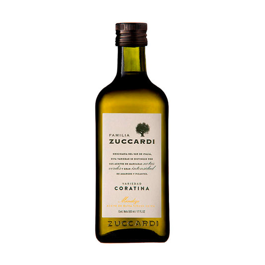 ACEITE OLIVA ZUCCARDI CORATINA 500 CC.