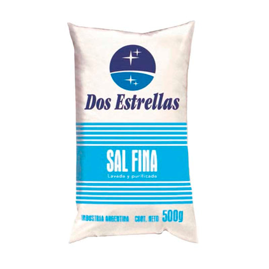 SAL FINA DOS ESTRELLAS 500 Grs