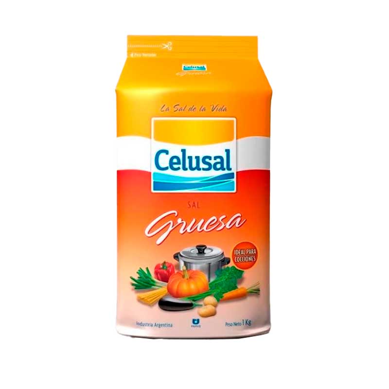 SAL GRUESA CELUSAL PAQUETE 1 Kgs