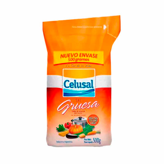 SAL GRUESA CELUSAL PAQUETE 500 Grs
