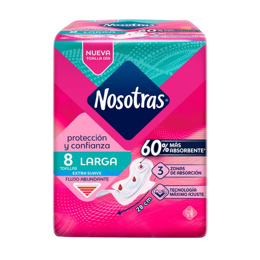 T.FEMENINA NOSOTRAS LARGA 8 Un.