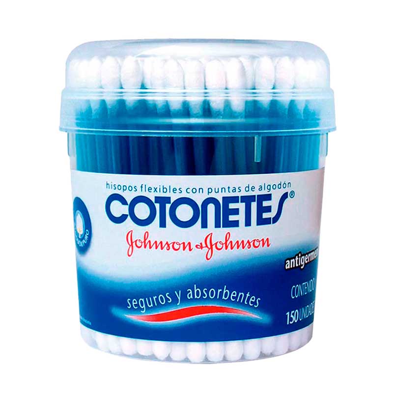 HISOPOS COTONETES POTE 150 Un.