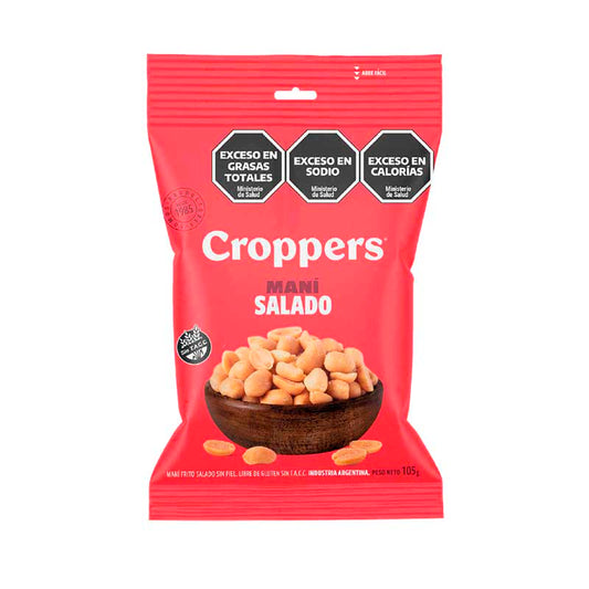 MANI CROPPERS FRITO SALADO 105 Grs
