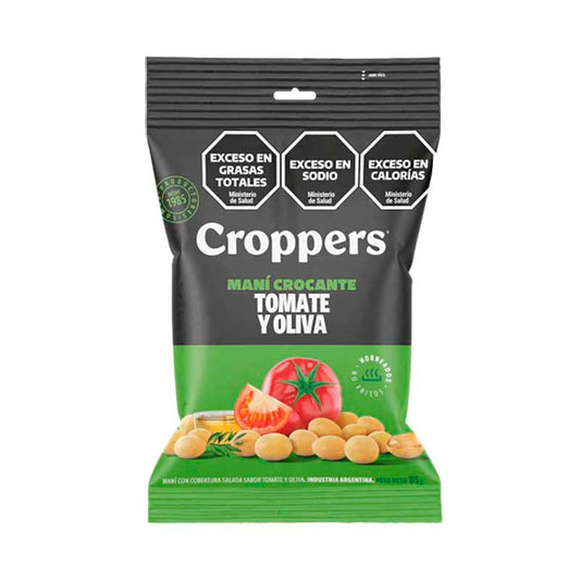 MANI CROPPERS TOMATE Y OLIVA 85 Grs
