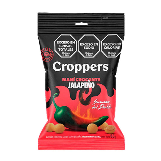 MANI FRITO CROPPERS JALAPENO 85 Grs
