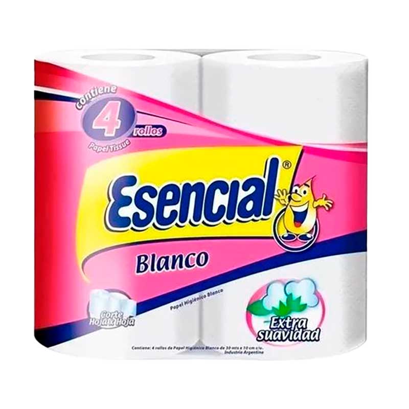 P.HIGIENICO ESENCIAL 4x30 Mts